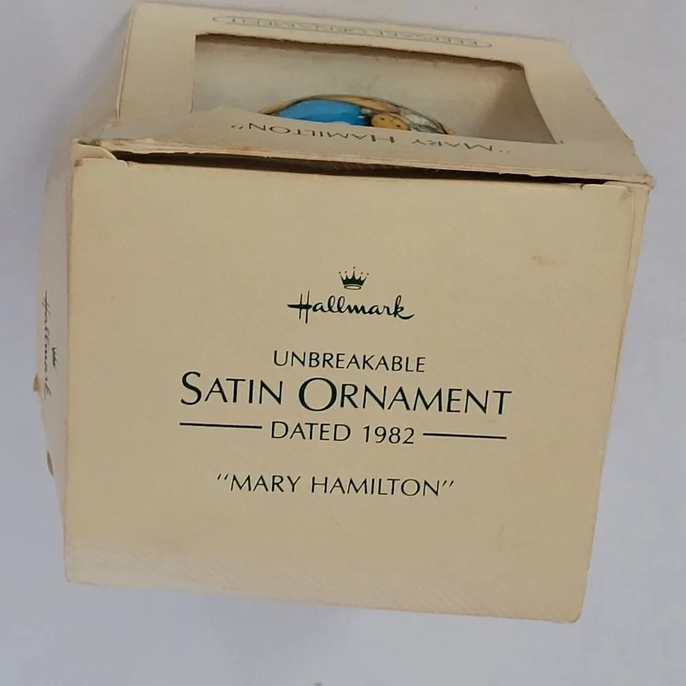 Hallmark round keepsake